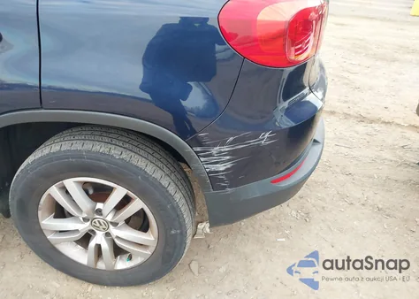 2015 Volkswagen Tiguan S from USA, damaged, VIN WVGAV7AX2FW535598